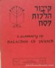 88628 A Summary Of Halachos Of Pesach - Section 3